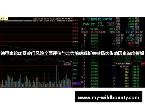 德甲本轮比赛冷门风险全面评估与走势前瞻解析关键场次影响因素深度拆解 德甲本轮比赛冷门风险全面评估与走势前瞻解析关键场次影响因素深度拆解